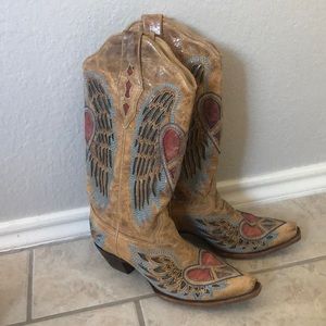 Vintage Girly Cowgirl Boots